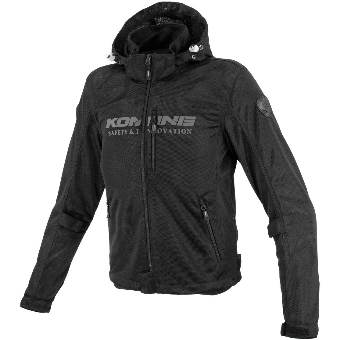 07-176/KOMINE.BK/3XL JK-176 エニグマライト メッシュパーカ コミネ