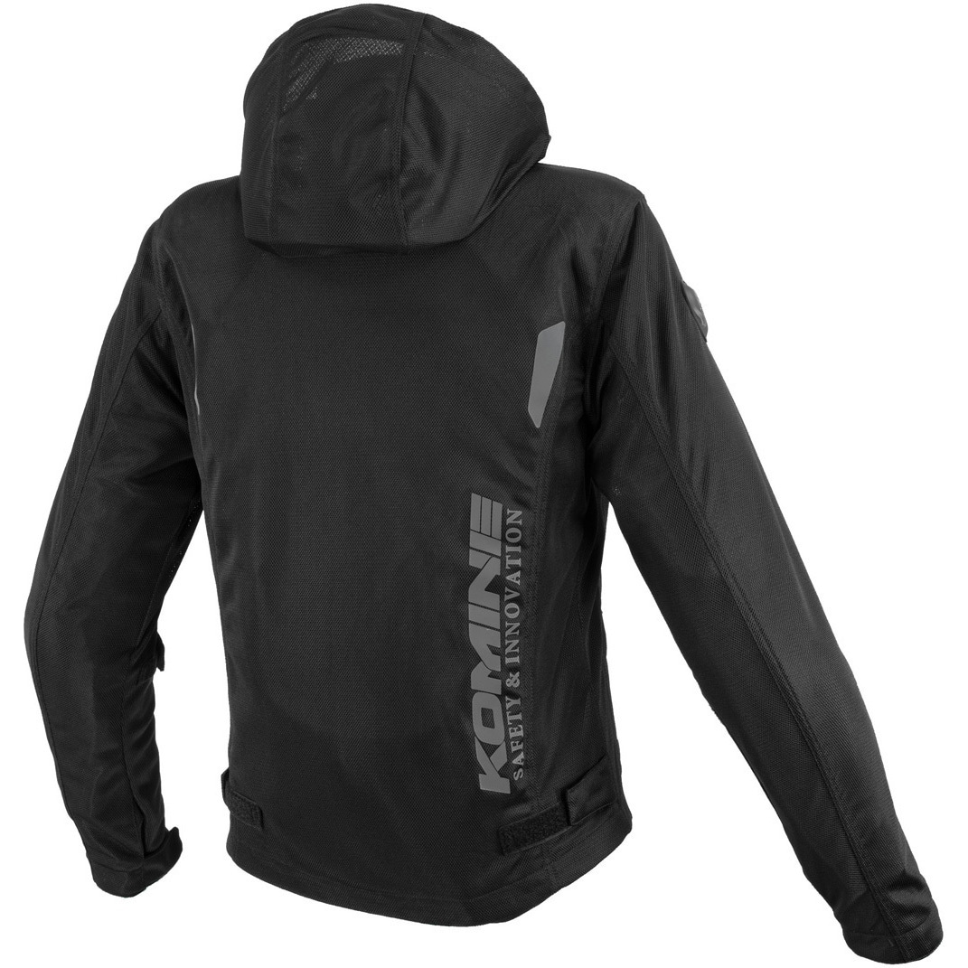 07-176/KOMINE.BK/3XL JK-176 エニグマライト メッシュパーカ コミネ