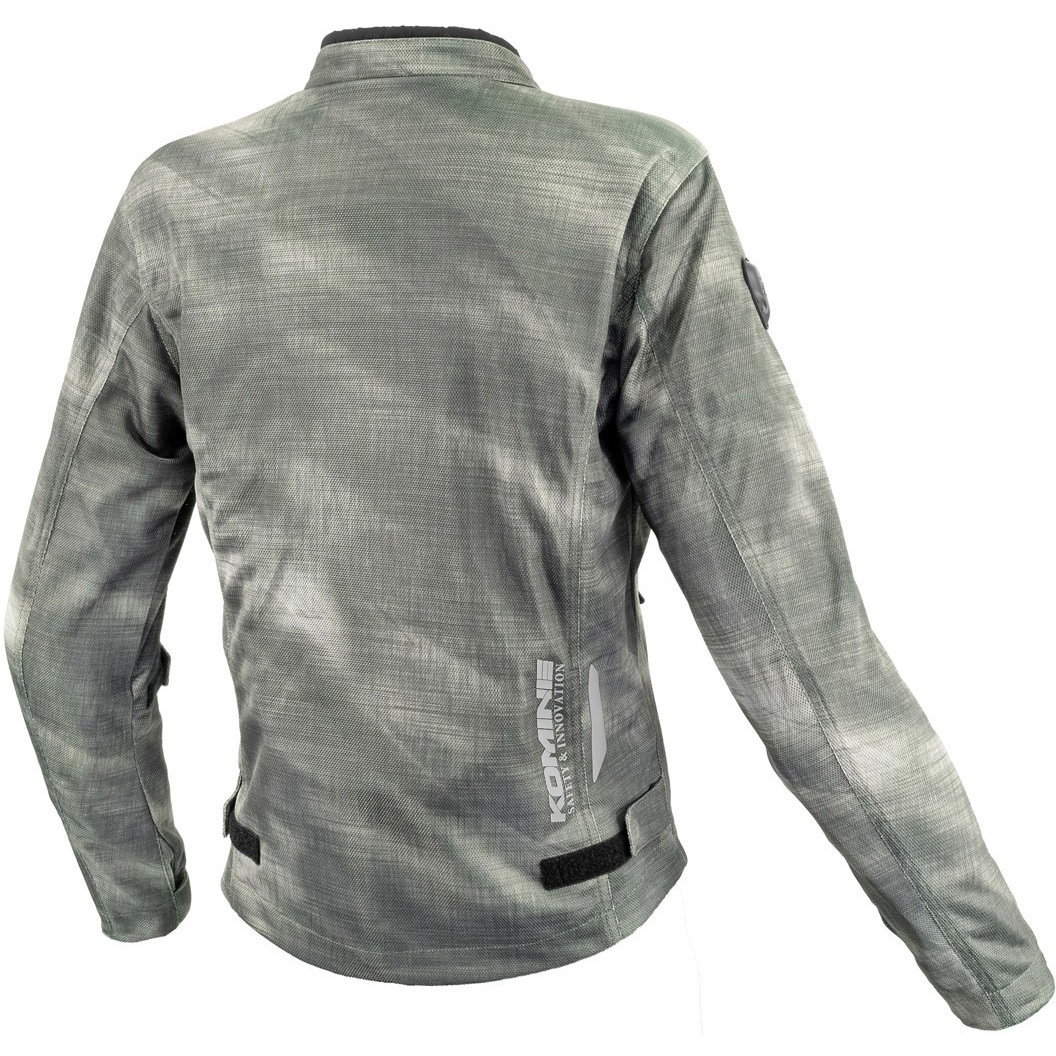 07-181/SMOKE/2XL JK-181 エニグマライト メッシュジャケット コミネ 