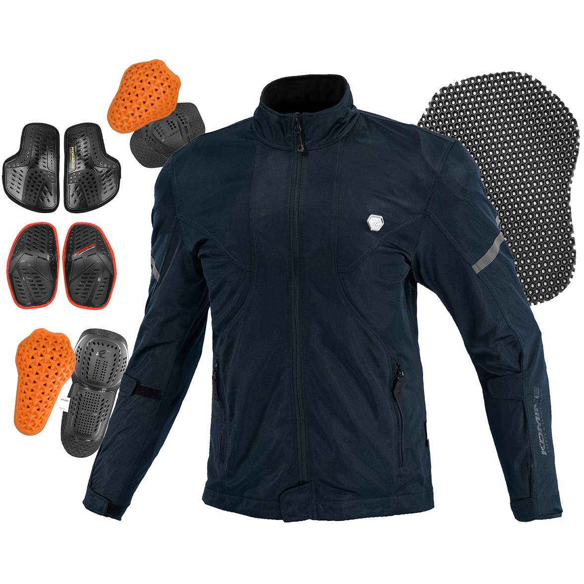 07-1623/コミネBK/WM JK-1623 プロテクトフルメッシュジャケット