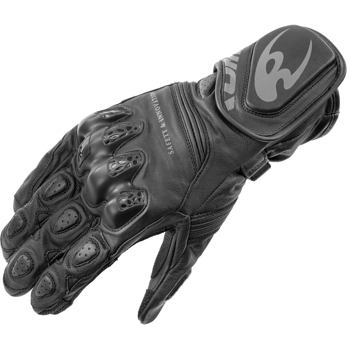 06-266/BK/L GK-266 レーシンググローブ コミネ ブラック色 サイズL