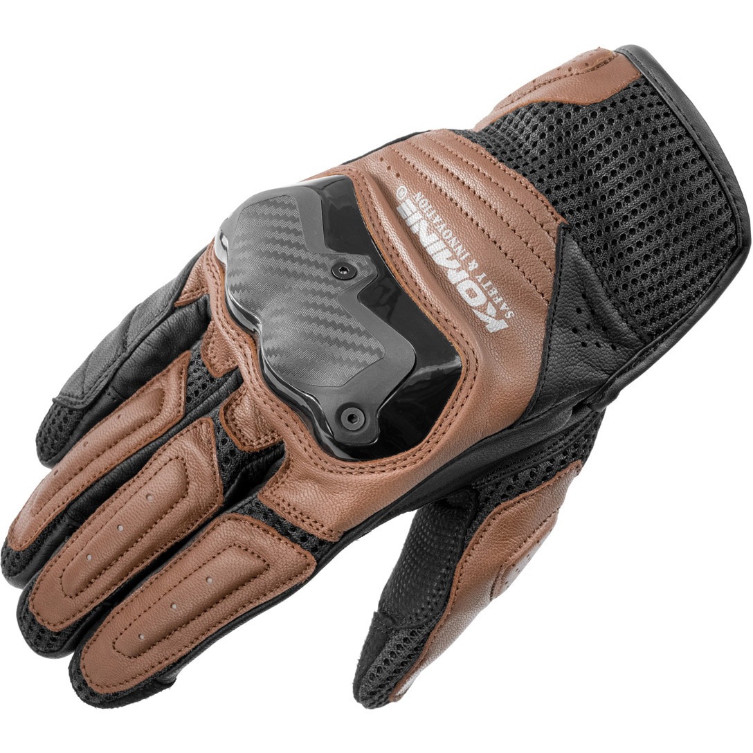 【新品・5営業日で発送】コミネ(KOMINE) バイク用 GK-252 プロテクトゴートレザーグローブ Black XL