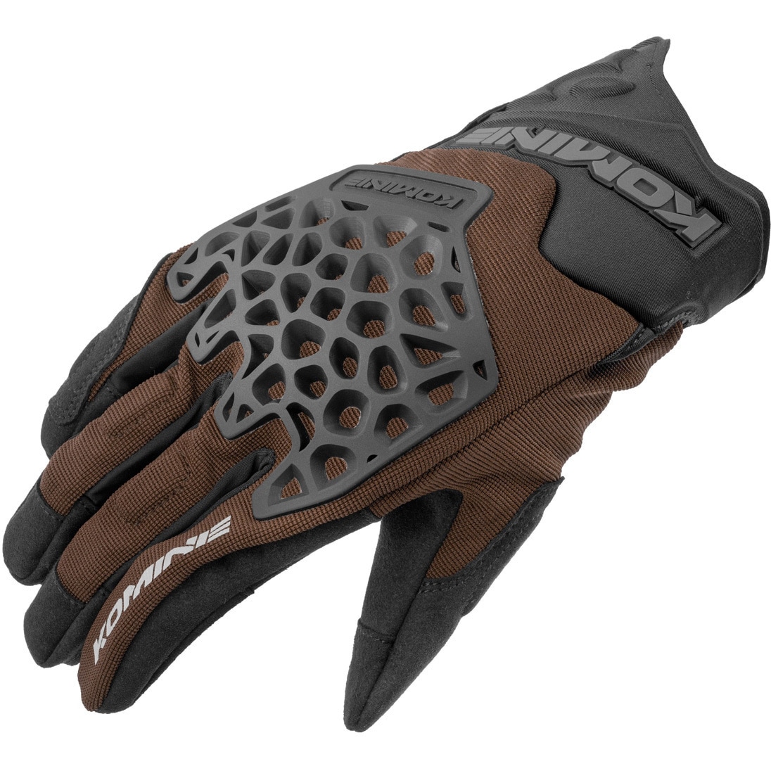 06-269/BR/S GK-269 アドベンチャーメッシュグローブ コミネ ブラウン色 サイズS