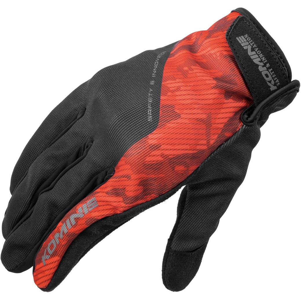 コミネ　プロテクト　電熱グローブ　Mサイズ バイク　赤　黒 コミネ プロテクト 電熱グローブ Mサイズ バイク 赤 黒 コミネ 電熱