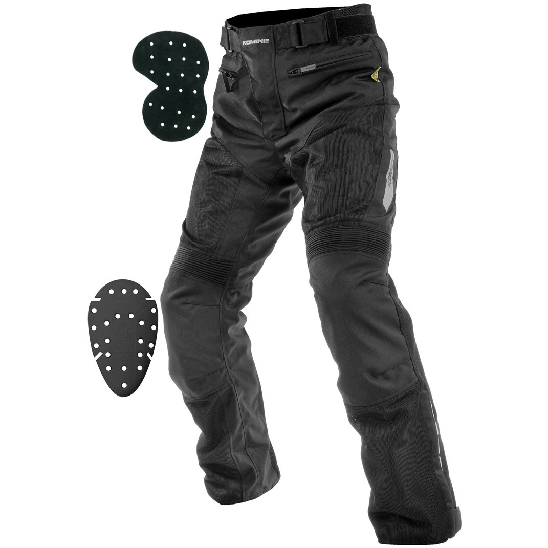 07-761/BK/XL PK-761 MOTOプロテクトメッシュパンツ コミネ ブラック色
