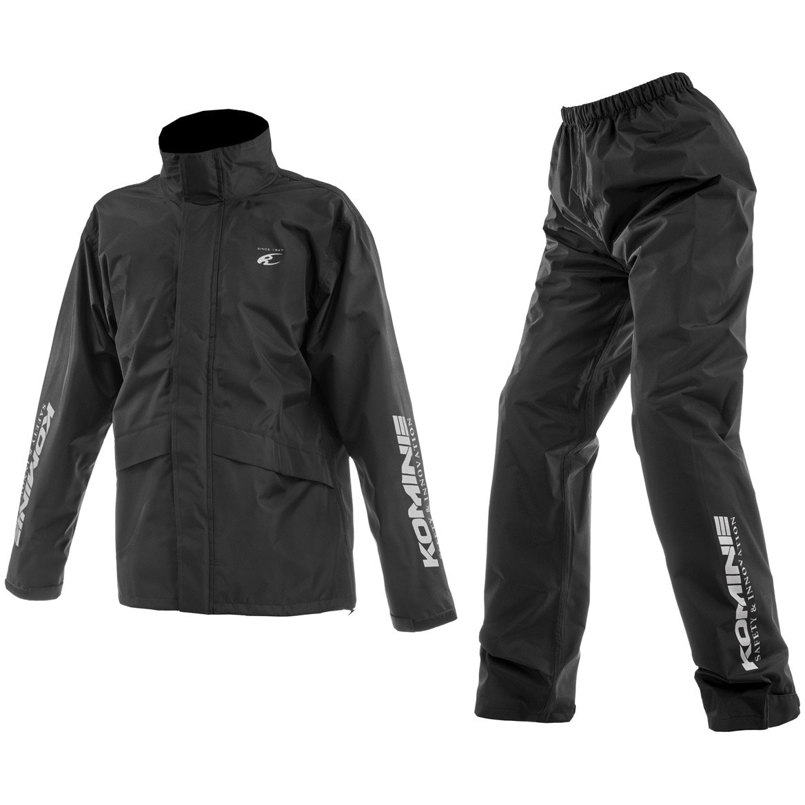 03-552/BK/XL RK-552 MCレインウェア コミネ ブラック色 サイズXL