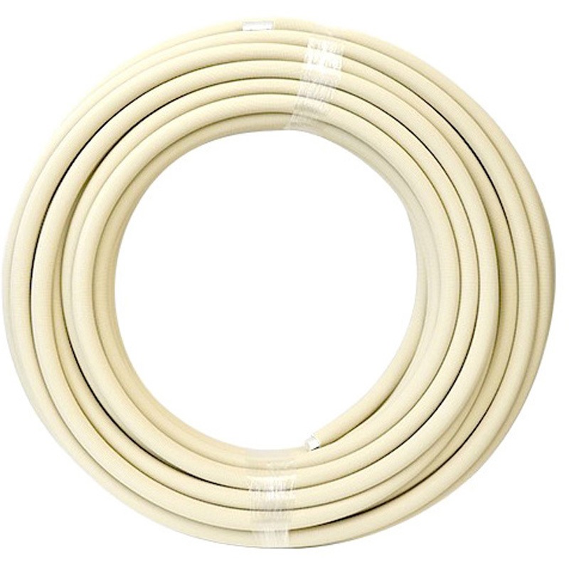 LIK-W130550 ポリビットパイプ ホワイト13×50M リビラック 1巻 LIK-W130550