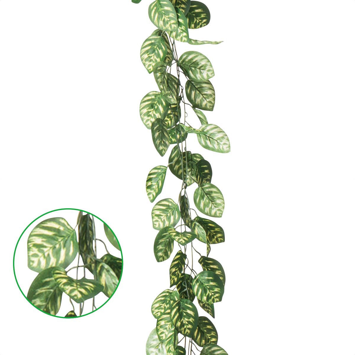 8724-122 デラックスガーランド フェイクグリーン インテリアグリーン