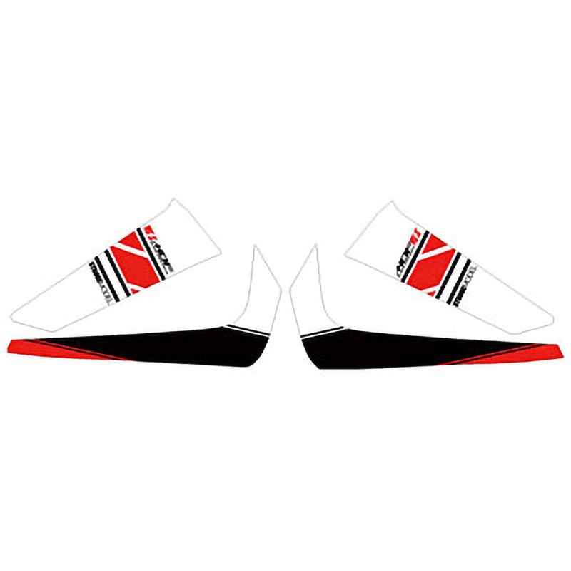 MBWS50-D-RD-FS グラフィックキット スクーター MDF(エムディーエフ) レッド色   MBWS50-D-RD-FS