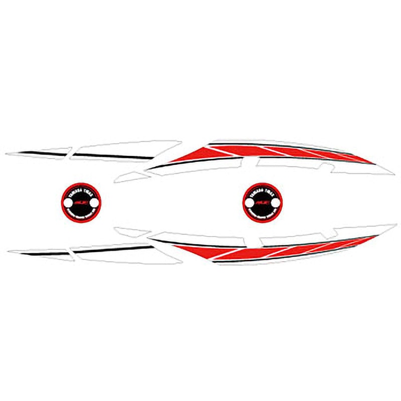 M08TMAX-D-RD-SC グラフィックキット スクーター MDF(エムディーエフ) レッド色   M08TMAX-D-RD-SC