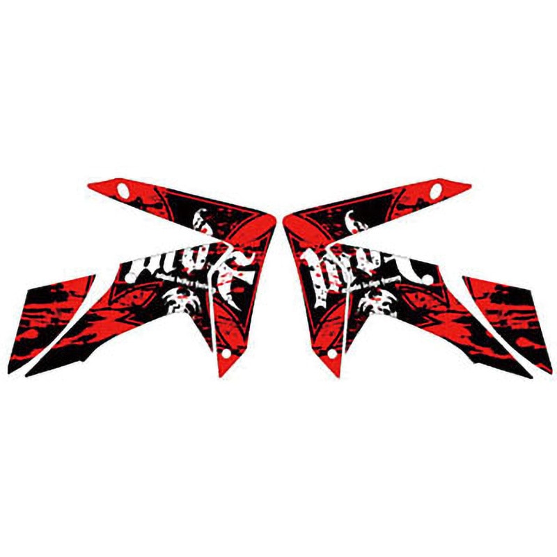 MCRFM-C-RD-SH グラフィックキット オフロード MDF(エムディーエフ) レッド色