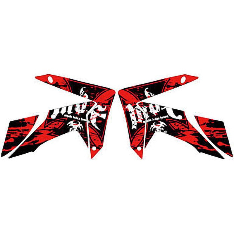 MCRF-C-RD-SH グラフィックキット オフロード MDF(エムディーエフ) レッド色 8,168円