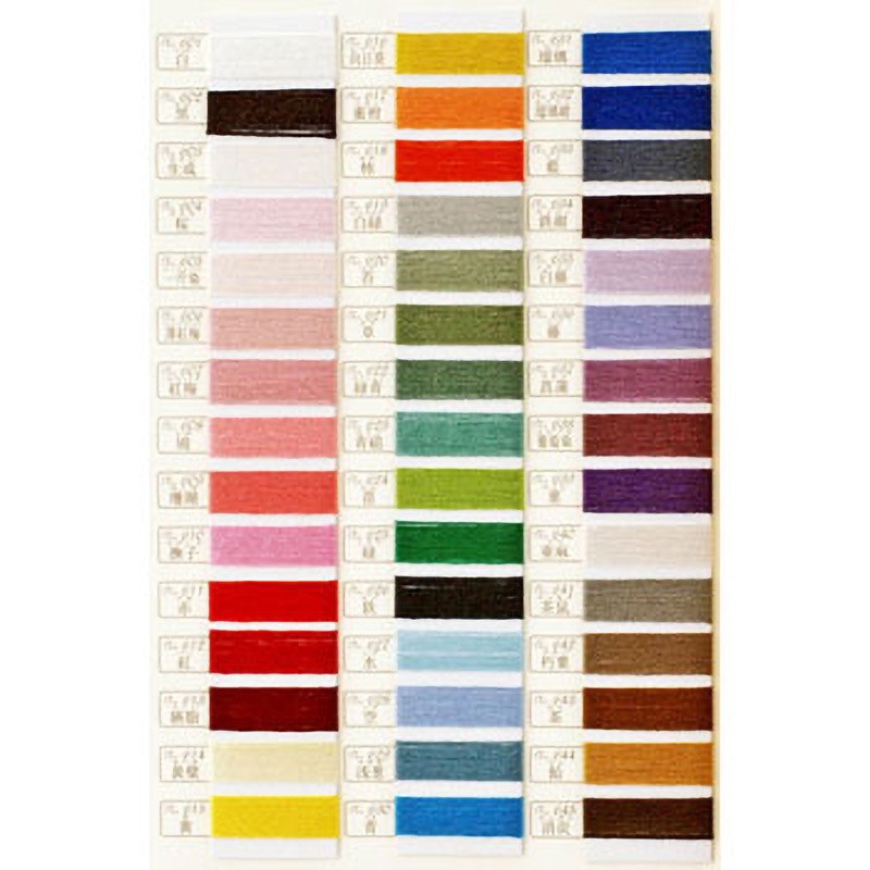 24224/単色 ソワエ フジックス[縫製用品] 20番 シルク 長さ15m 1箱(3巻