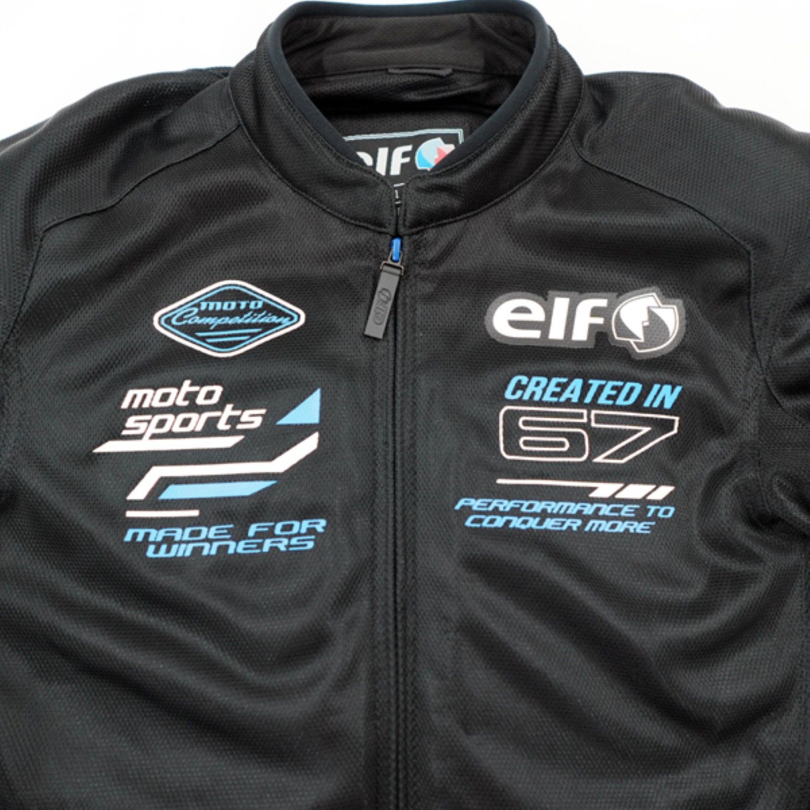 EJ-S121 エオリアメッシュジャケット elf ブラック&グリーン色 サイズM