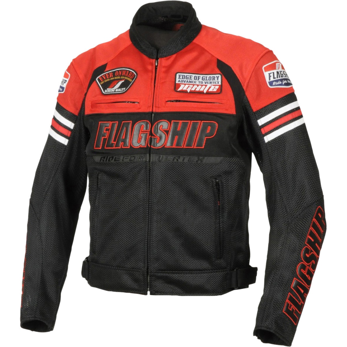 FJ-S218 エイサージャケット FLAGSHIP(フラッグシップ) レッド色