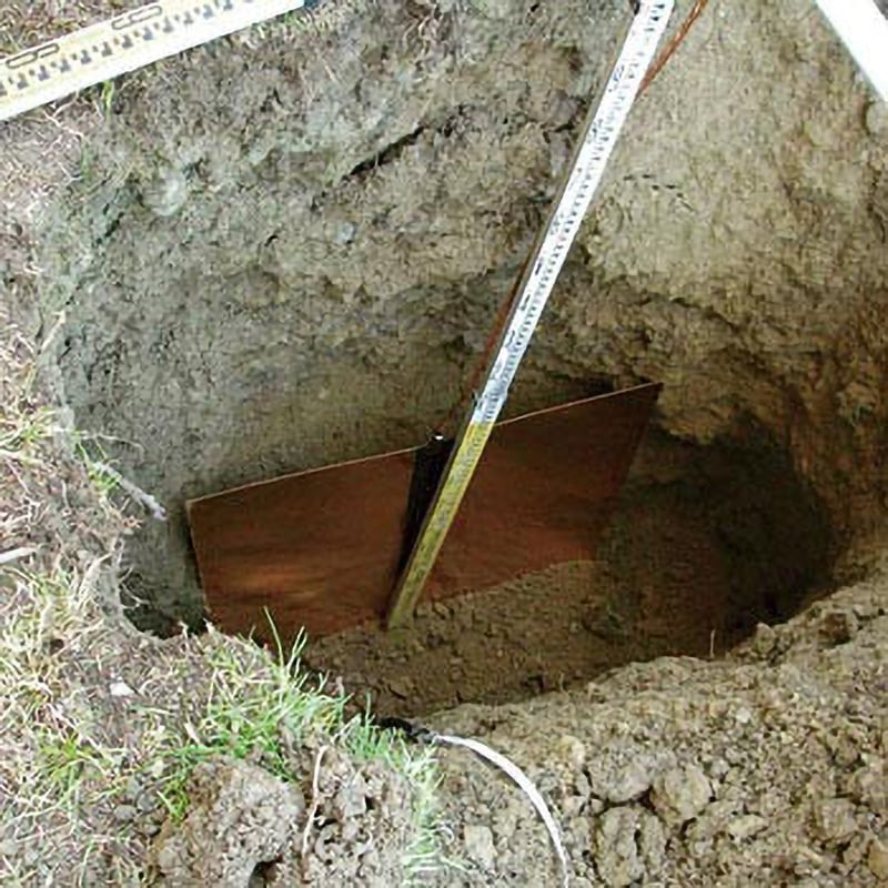 電気工事用接地銅板 SSB2008 接地極 銅板Ⅱ型 900角【公共仕様】 1個 NIP(ニッピ) 【通販