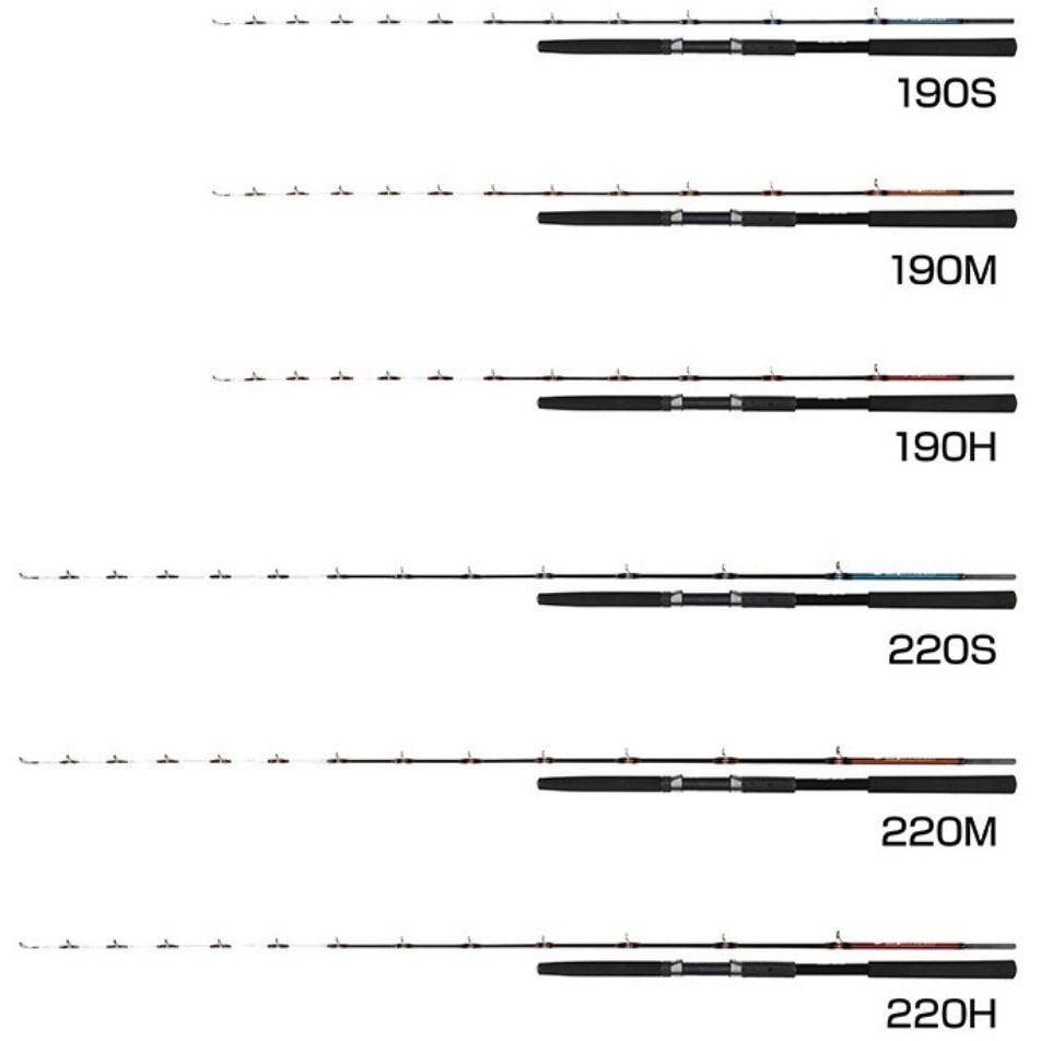#220S ライトウルフ OGK 継数2本 全長220cm