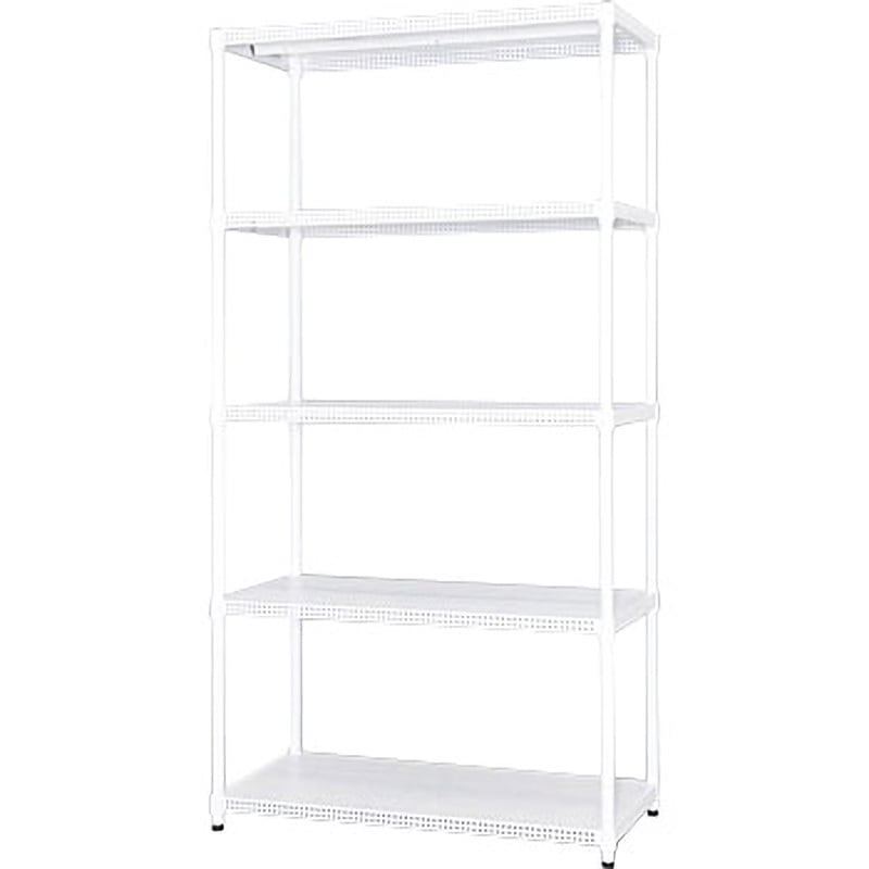 CMR-P9018J カラーパンチングラック アイリスオーヤマ ホワイト色 奥行460mm高さ1785mm  CMR-P9018J