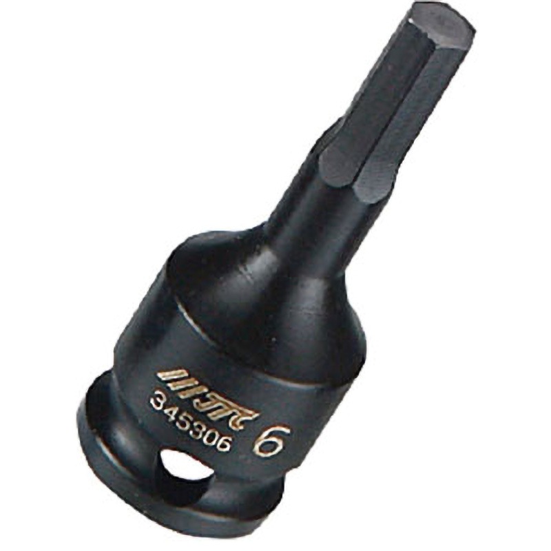 めっつん JTC447919 ロングインパクト6角ビットソケット JTC サイズ19mm