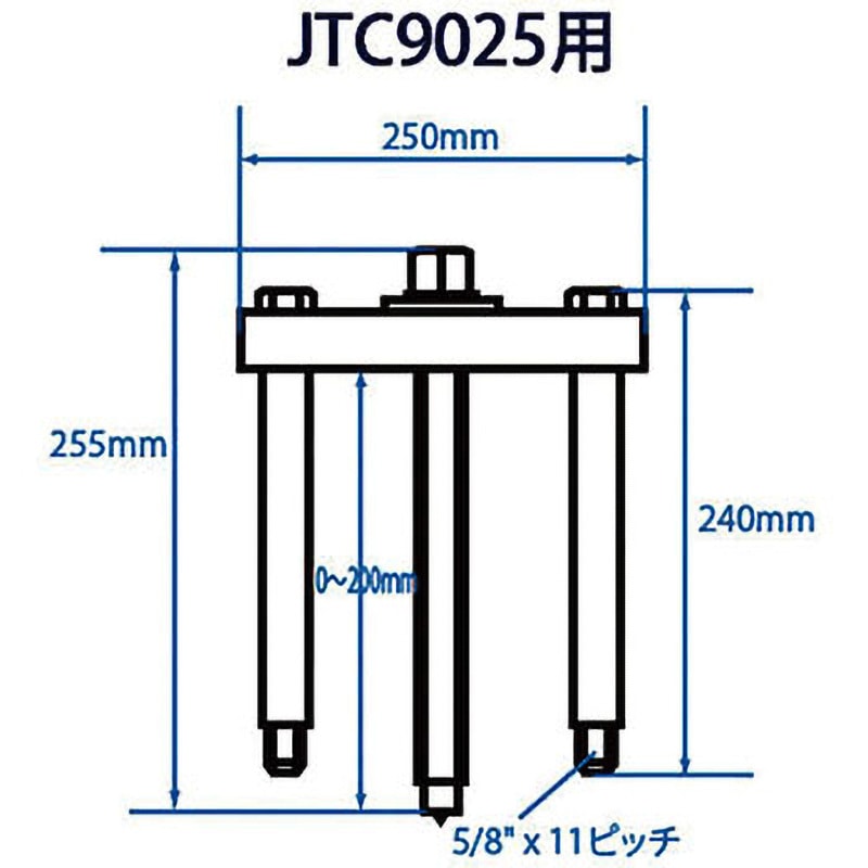 プーリン品 JTC1143 ベアリングレースプーラーセット 1セット JTC 【通販モノタロウ】