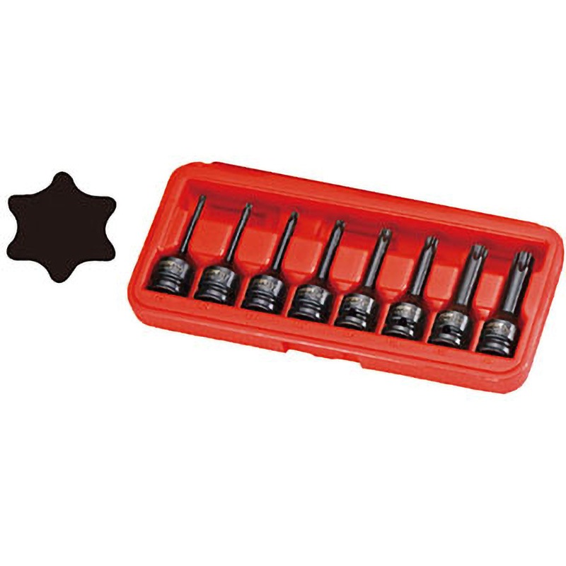 JTCJ408LT インパクト用スターソケットセット 1セット JTC 【通販モノタロウ】