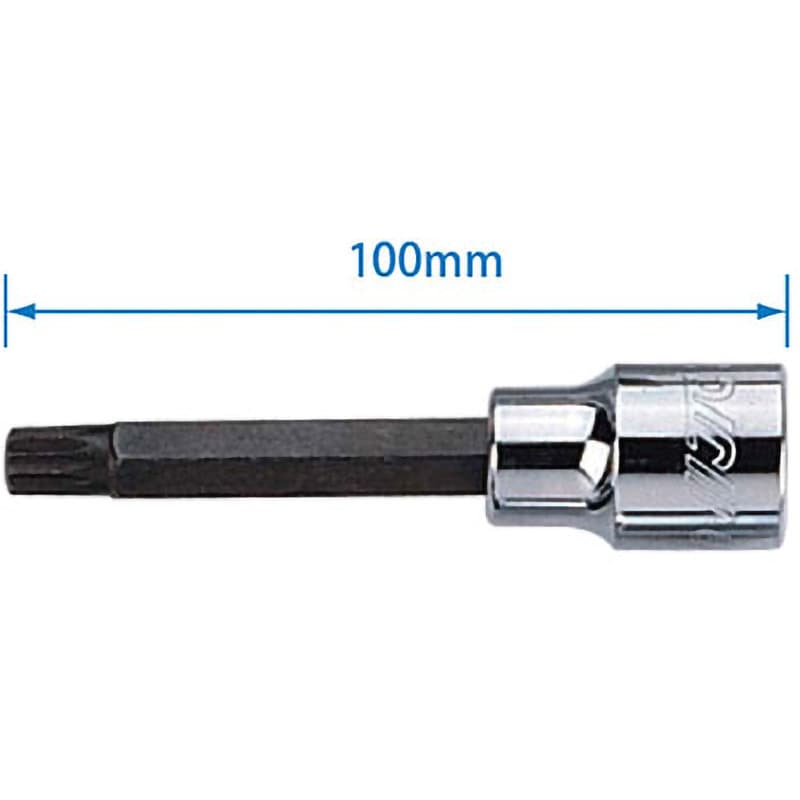JTC1936 ヘッドボルトソケット JTC 全長100mm差込角12.7mm  JTC1936