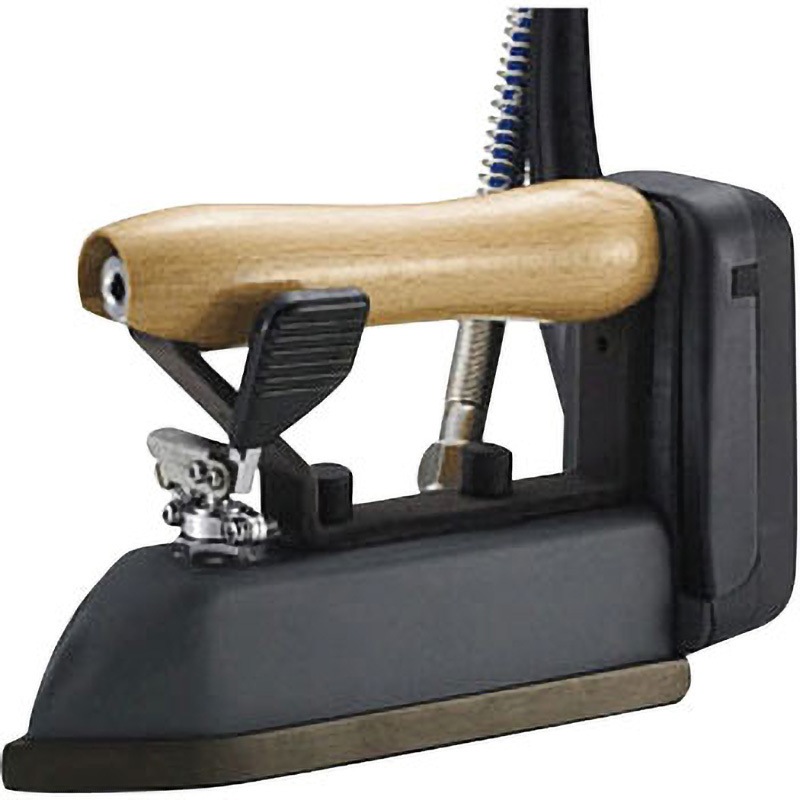 ASP-310 オートスチームアイロン(電蒸 ミニサイズ) 2.5m専用ナオフロンホース(3Φ)付 直本工業(ナオモト) 寸法179×52mm  ASP-310 78,980円