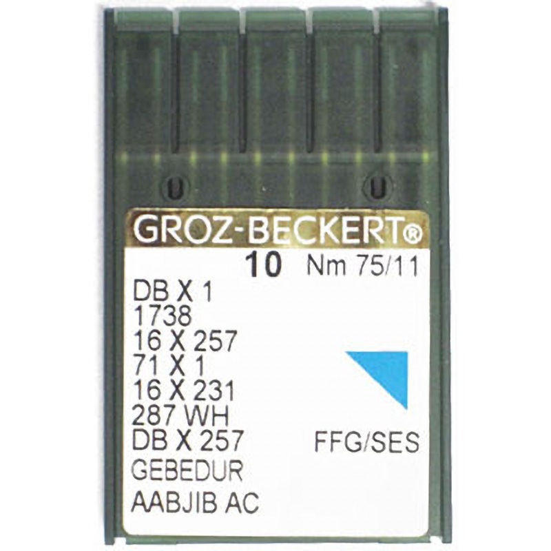 75 ミシン針 1738(DBX1)FFG GEBEDUR 1袋(10本) グロッツ・ベッケルト 