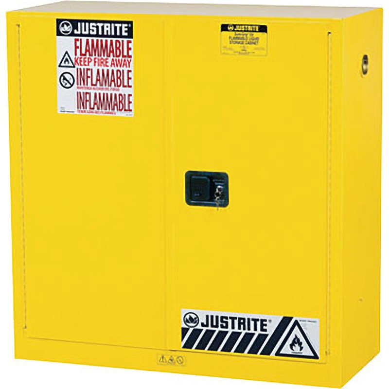 J893000 セーフティキャビネット スタンダードタイプ マニュアル JUSTRITE 容量114L   J893000