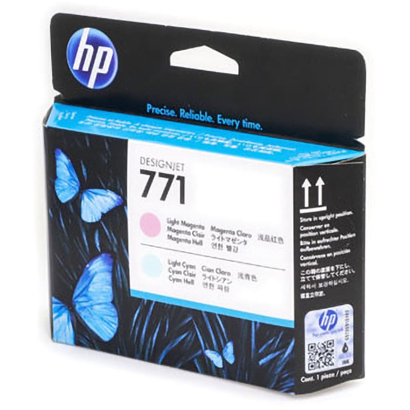 HP HP771 プリントヘッド ライトマゼンタ/ライトシアン 1個-