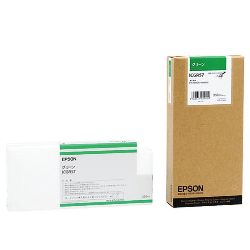 ICGR57 純正インクカートリッジ EPSON IC57 EPSON グリーン色