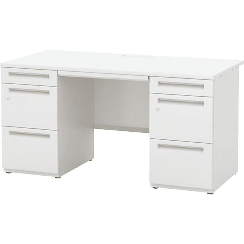 5-110-1160 SCAENA 両袖デスク 内田洋行 奥行700mm センター引出付 高さ720mm幅1400mm  5-110-1160 54,588円