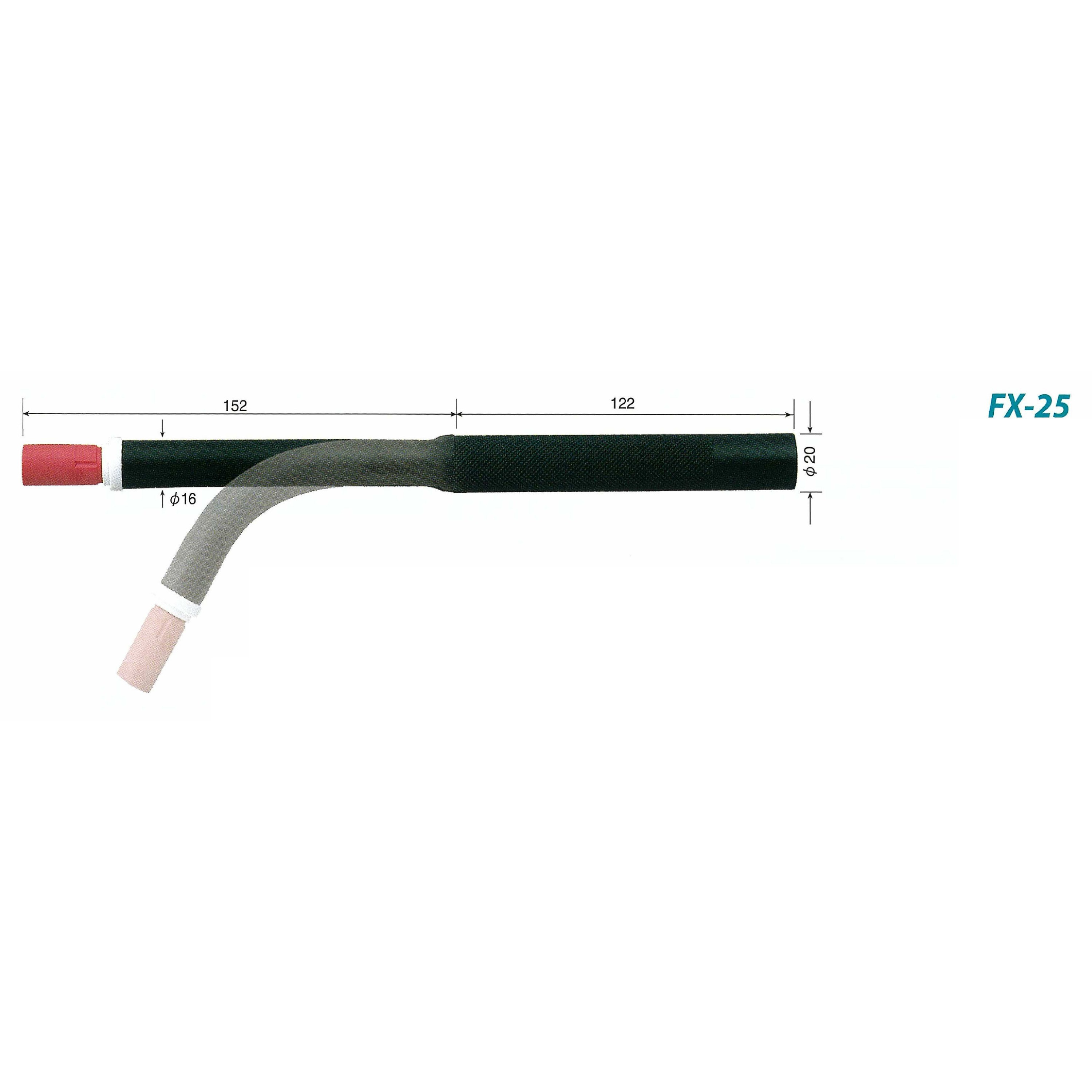 FX-25-7.6(B) TIGトーチ トーキン ケーブル長7.6m