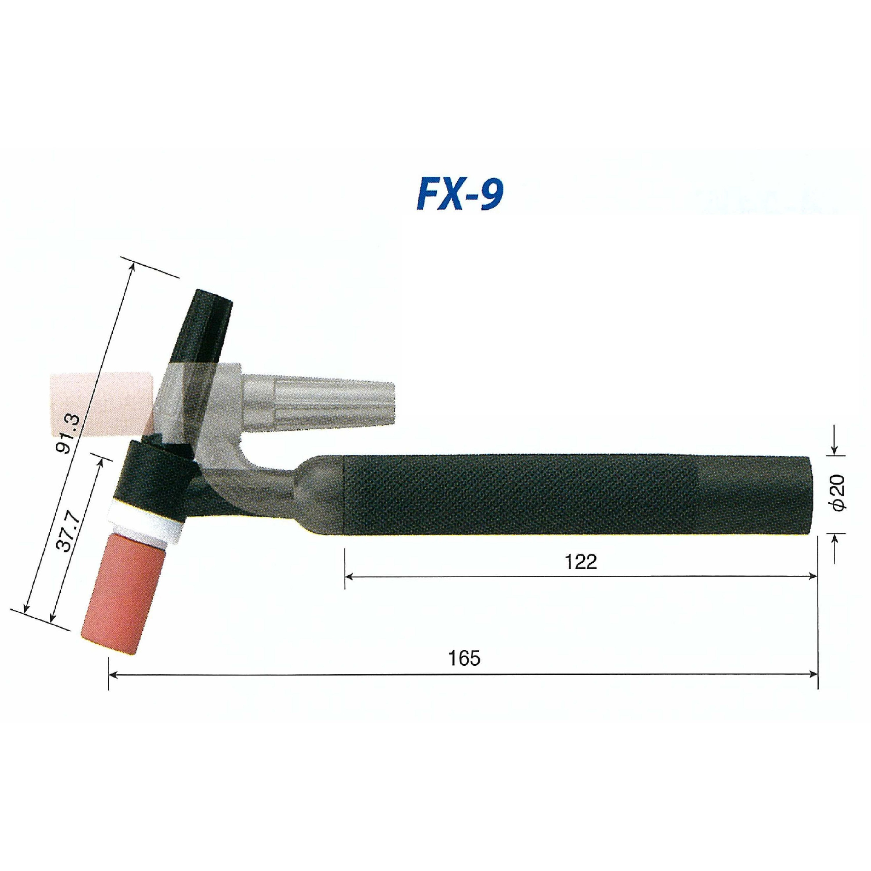 FX-9-4(H) TIGトーチ トーキン ケーブル長4m 【通販モノタロウ】