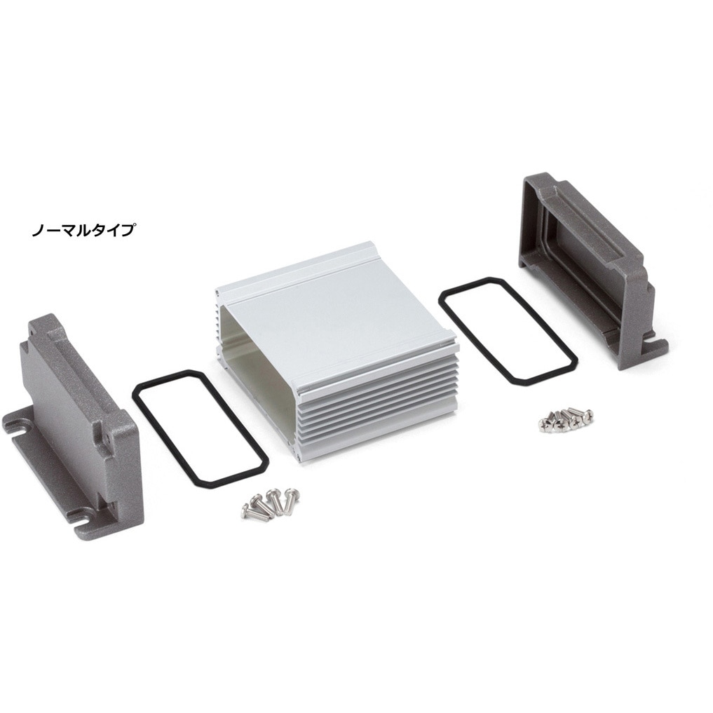 AW16-9-28NBB フランジ足付 IP68防水アルミケース AWシリーズ タカチ