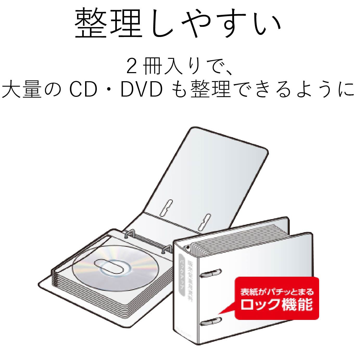 cd ストア dvd 収納 大量