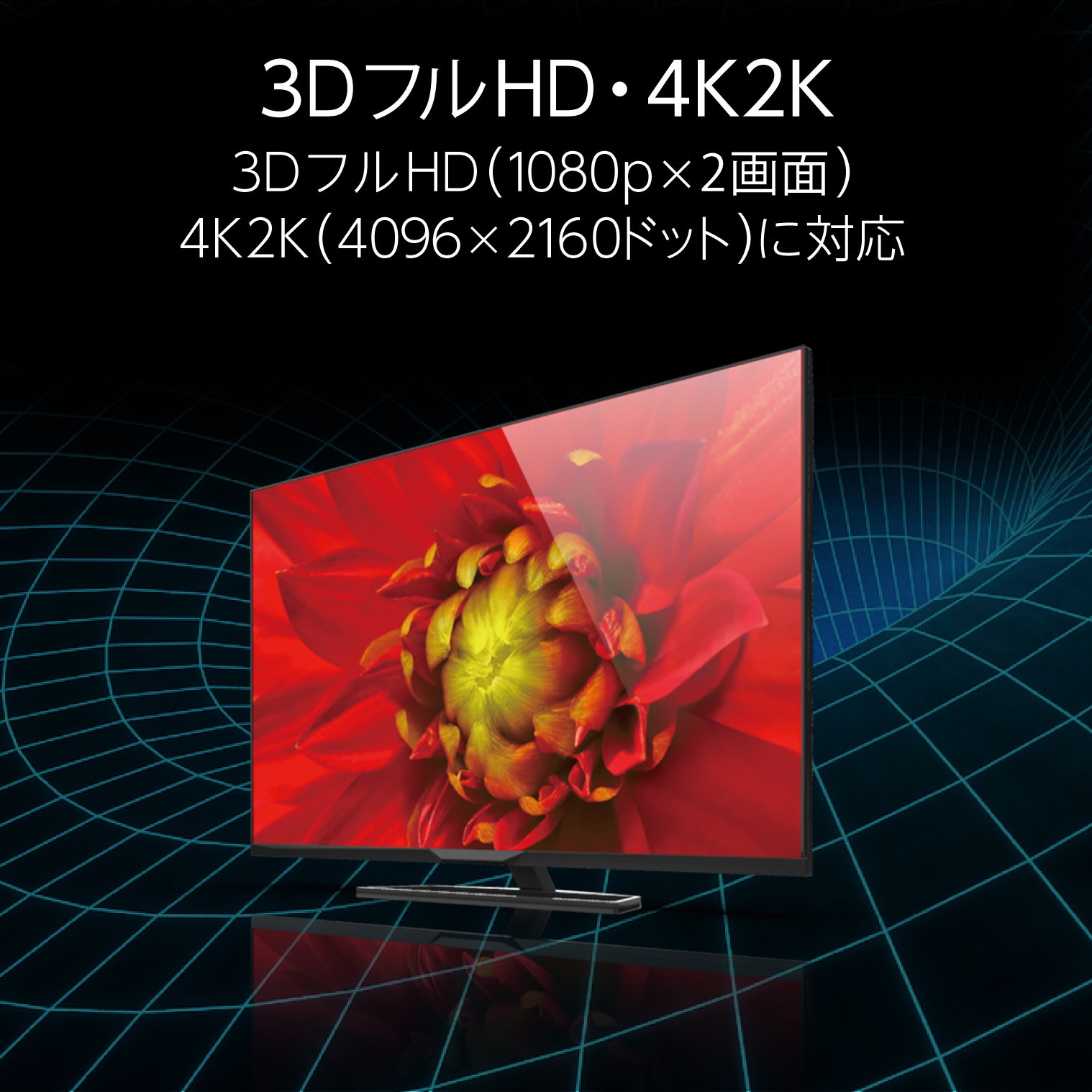 DH-HD14SS07BK HDMIケーブル ハイスピード スーパースリム