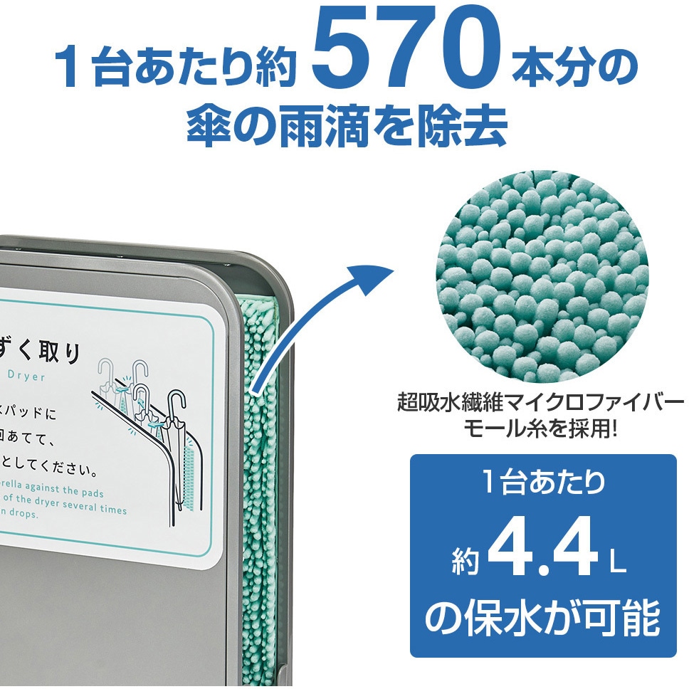 傘しずく取りNHD-S CONDOR(山崎産業) 傘のしずく取り 【通販モノタロウ】