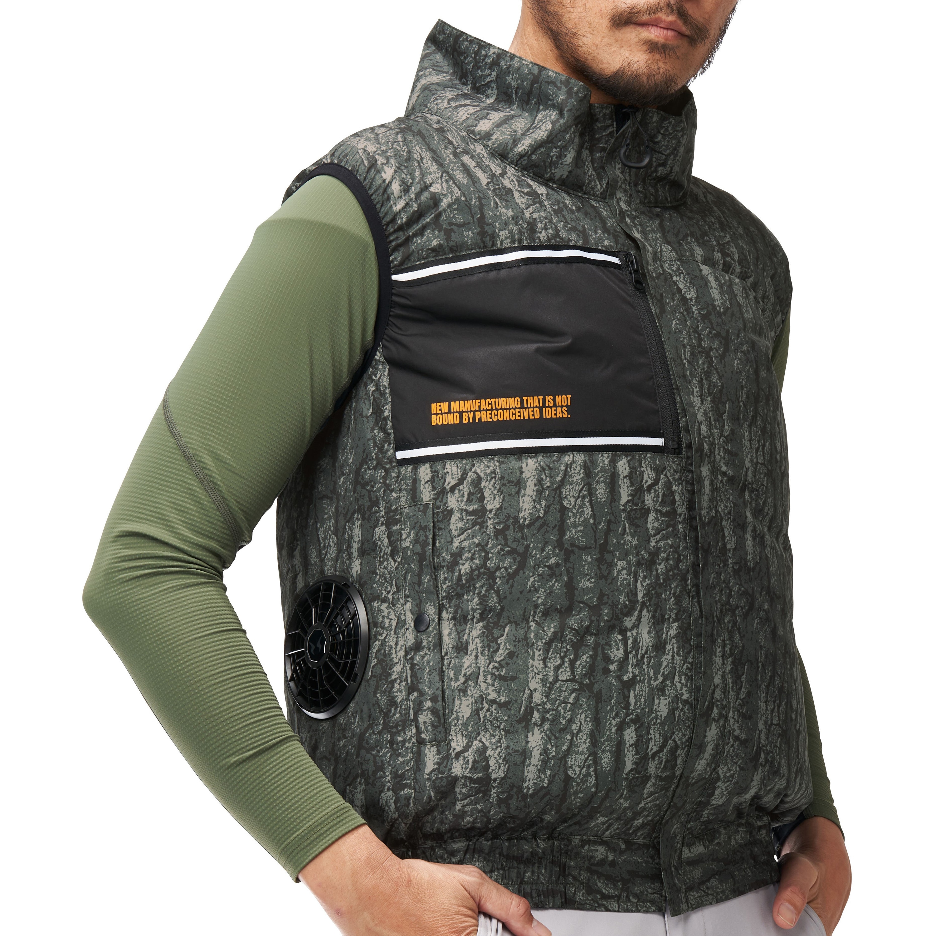 8700 The tough 空調風神服チタンベスト サイドファン仕様(ウェアのみ