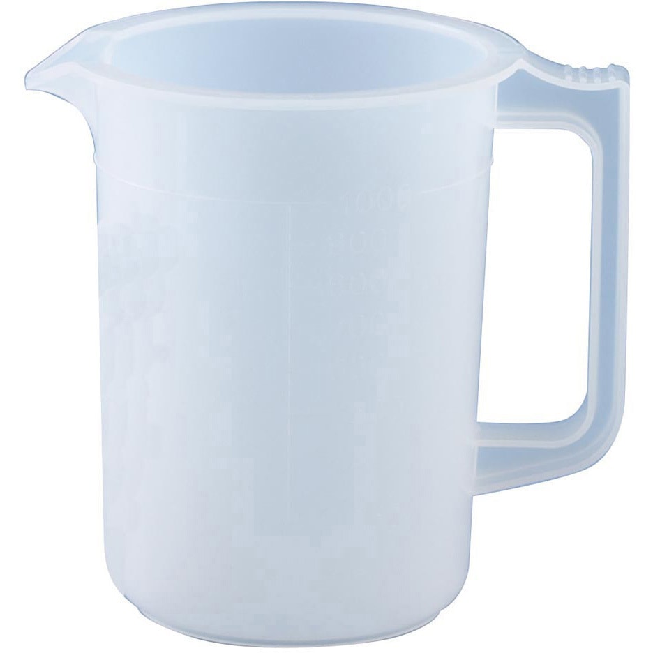 1000mL PFAビーカー 手付タイプ アラム 1000mL  1個(1個)