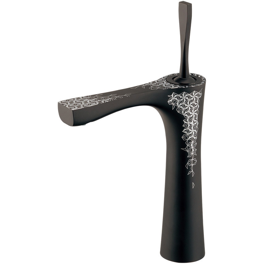 183-363-S シングルレバー混合栓 ミドル カクダイ 麻葉色   183-363-S