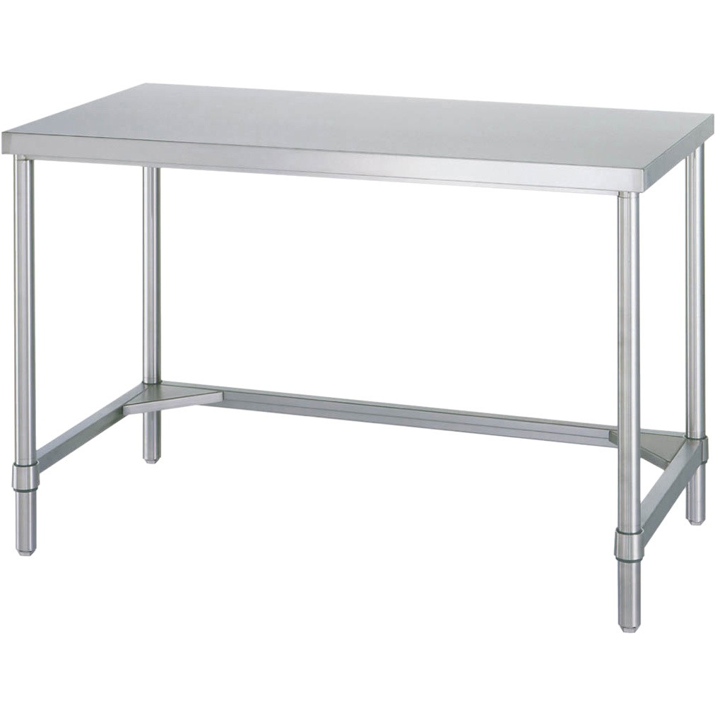 WT-18075 ステンレス作業台(三方枠) ケニス 1台(1台) WT-18075