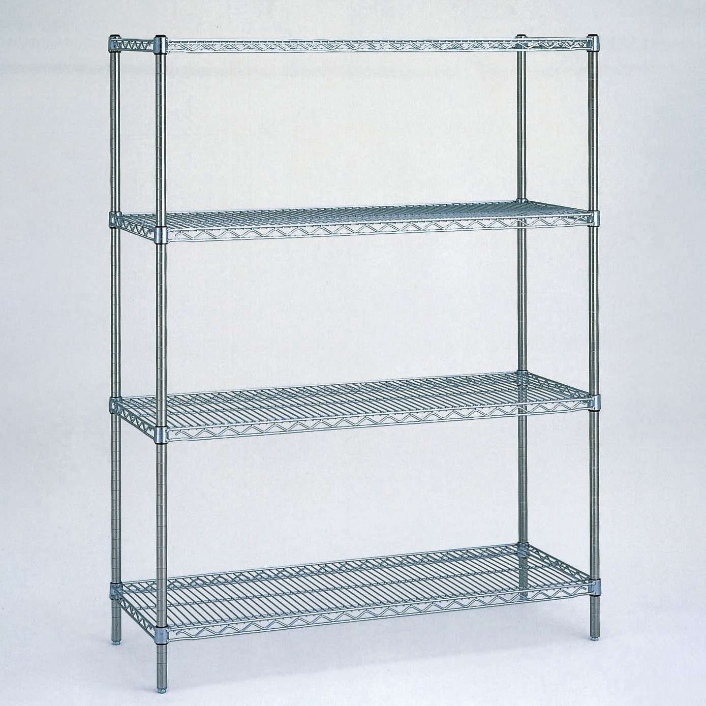 SLS910-PS1900 ステンレスエレクターシェルフ ERECTA(エレクター) 幅910mm奥行610mm高さ1892mm 1個(1個) SLS910-PS1900