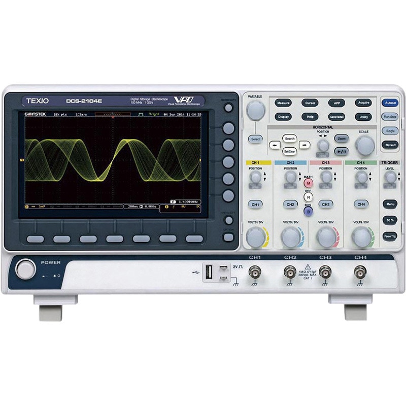デジタルストレージオシロスコープ テクシオテクノロジー デジタル