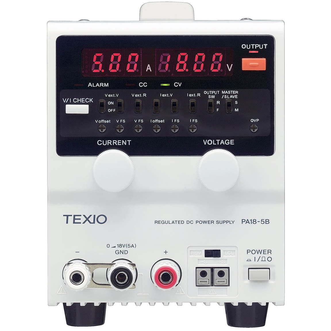 デジタル直流安定化電源装置 テクシオテクノロジー 【通販モノタロウ】