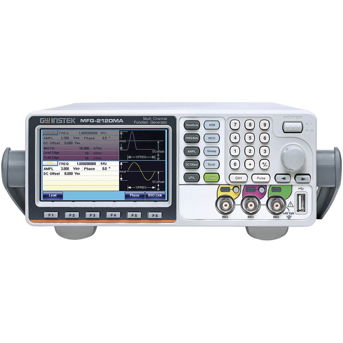 MFG-2120MA ファンクションジェネレーター テクシオテクノロジー 1個(1個) MFG-2120MA