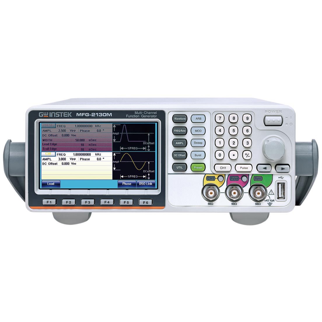 MFG-2130M ファンクションジェネレーター テクシオテクノロジー 1個(1個) MFG-2130M