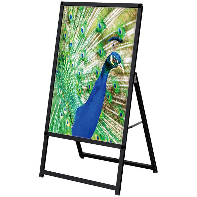 62170A1B イージーライト A 友屋 ブラック色 外形寸法640×475×1180mm  62170A1B