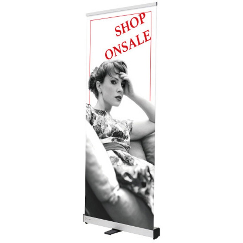 61440-06 エコロールスクリーンバナー 友屋 色W600 外形寸法(設置時)620×260×1890mm 1台 61440-06