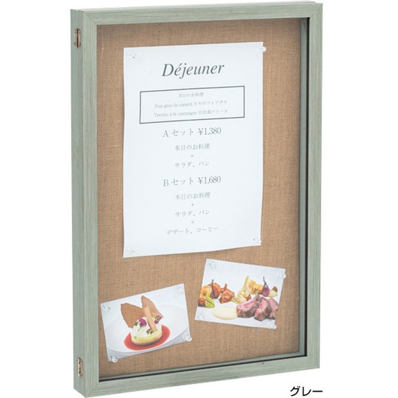 62046-01 アンティークピンケース 友屋 背面に吊り下げ金具付き